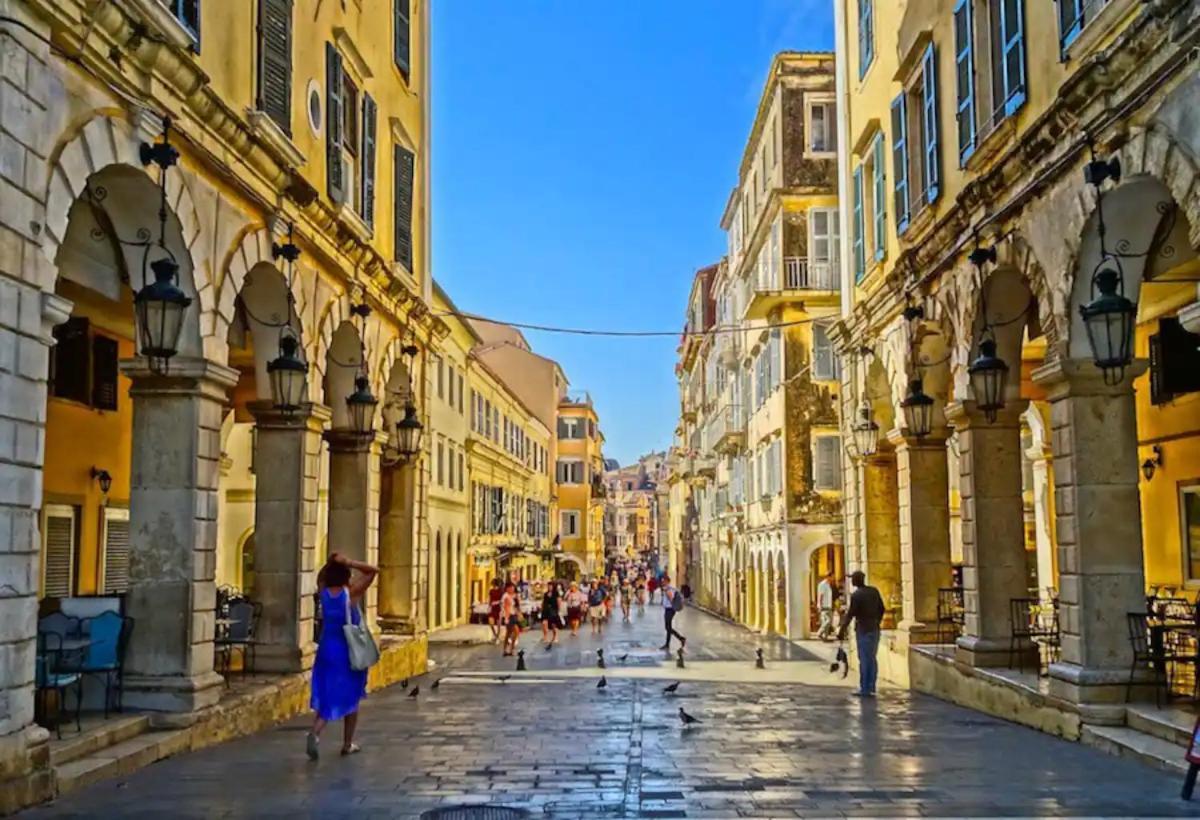 Apartament Corfu Old Town Terrace Zewnętrze zdjęcie
